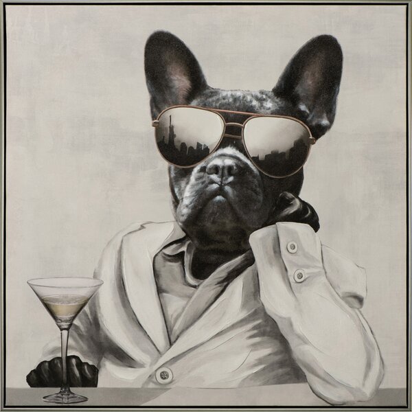 IMAGELAND АКРИЛНА КАРТИНА NEW YORK DOG MAFIOSO