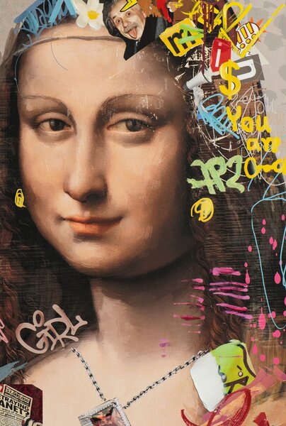 IMAGELAND АКРИЛНА КАРТИНА STREET ART LISA