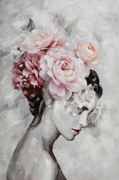 IMAGELAND АКРИЛ КАРТИНА BEAUTY WITH PRETTY FLOWERS