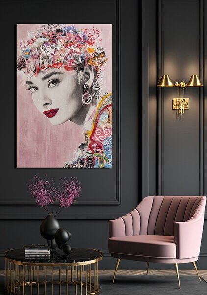 IMAGELAND АКРИЛНА КАРТИНА PRETTY IN PINK