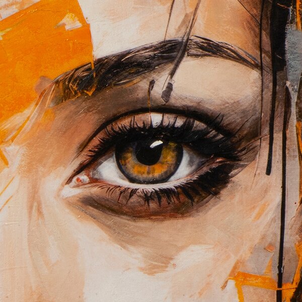IMAGELAND АКРИЛНА КАРТИНА BROWN EYE GIRL