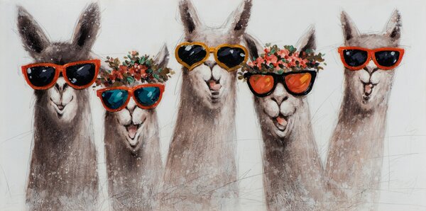 IMAGELAND АКРИЛНА КАРТИНА TRENDY LAMAS