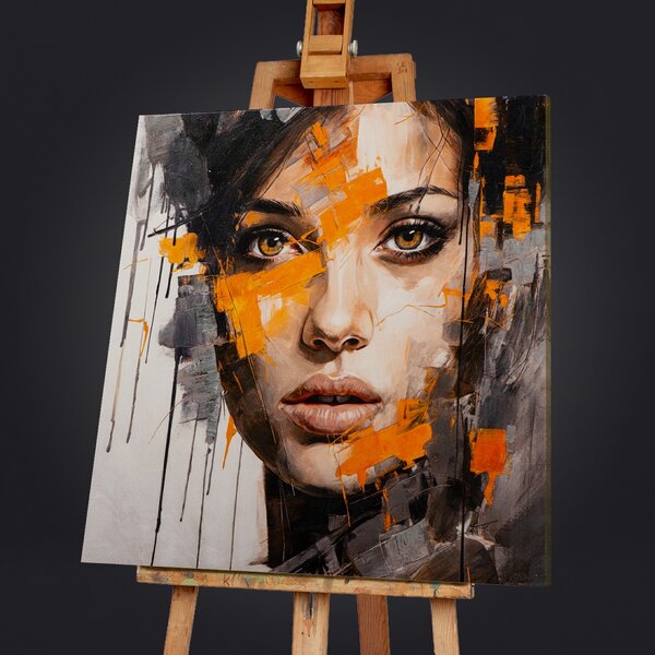 IMAGELAND АКРИЛНА КАРТИНА BROWN EYE GIRL