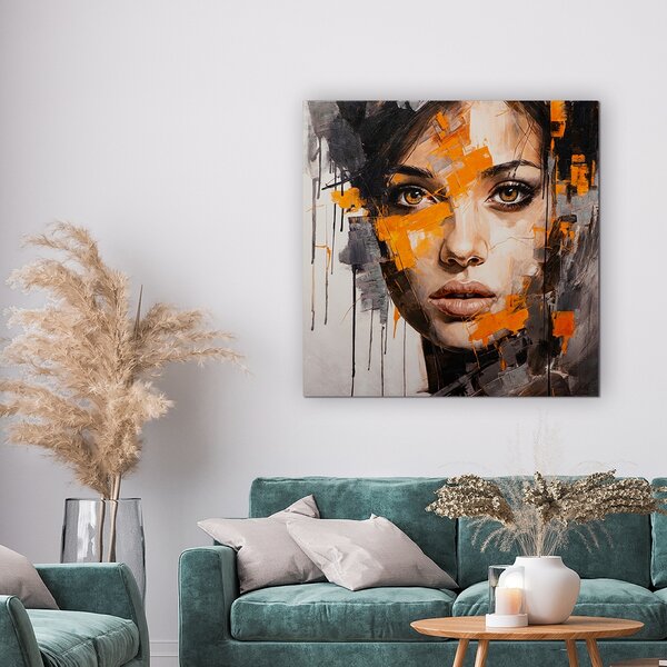 IMAGELAND АКРИЛНА КАРТИНА BROWN EYE GIRL