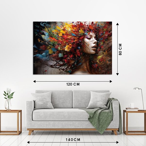 IMAGELAND СТЪКЛЕНА КАРТИНА FLOWER DREAM