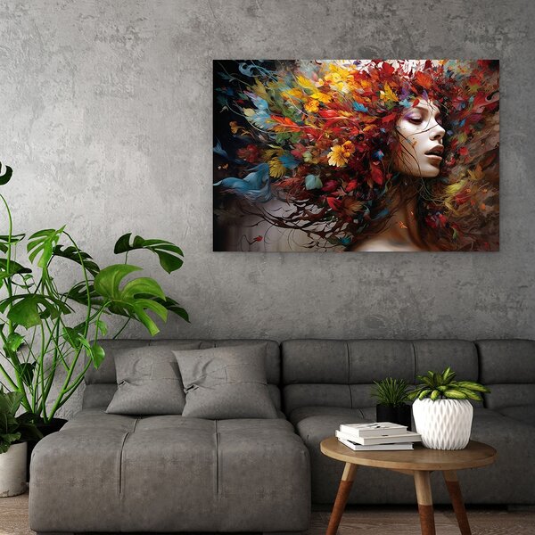 IMAGELAND СТЪКЛЕНА КАРТИНА FLOWER DREAM