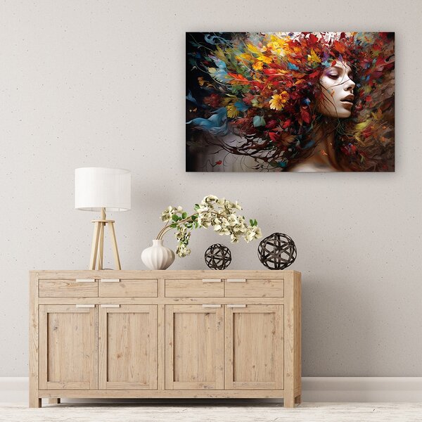 IMAGELAND СТЪКЛЕНА КАРТИНА FLOWER DREAM