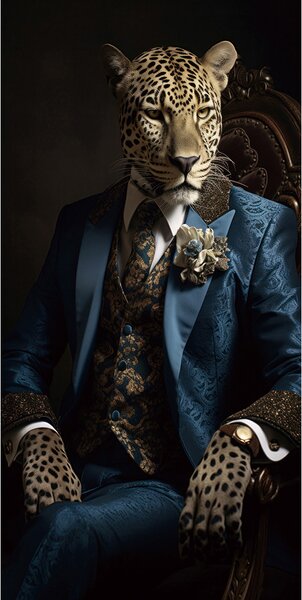 IMAGELAND СТЪКЛЕНА КАРТИНА LEO DANDY
