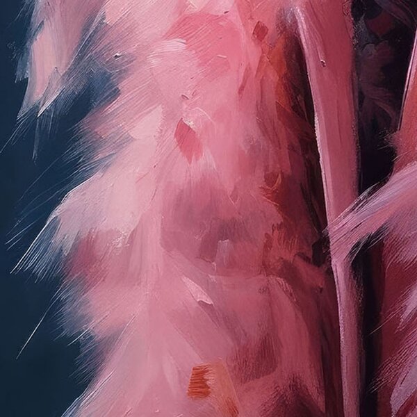 IMAGELAND СТЪКЛЕНА КАРТИНА GLAMOROUS IN PINK