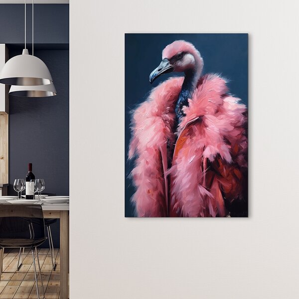 IMAGELAND СТЪКЛЕНА КАРТИНА GLAMOROUS IN PINK