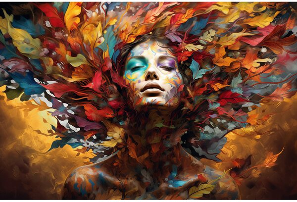 IMAGELAND АЛУМИНИЕВА КАРТИНА DREAM OF LEAVES
