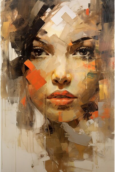 IMAGELAND КАРТИНА ВЪРХУ АКРИЛНО СТЪКЛО MYSTIC GIRL