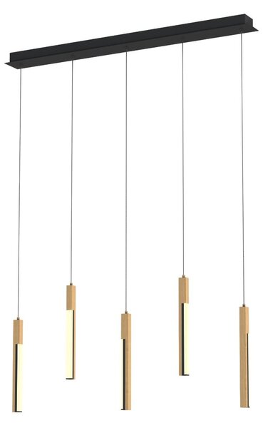 ZUMA LINE LED ПЕНДЕЛ ELIOT MD4768-5-3BMT 25W 3000K
