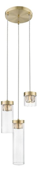 ZUMA LINE ПЕНДЕЛ GEM P0389-03D-0FD2 3XG9 D31 БРОНЗ
