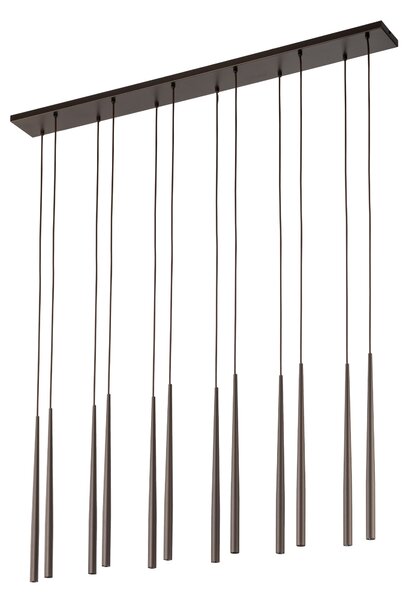 TK LIGHTING ПЕНДЕЛ PIANO 10111 12XG9 КАФЯВ