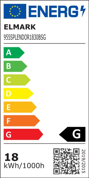 SPLENDOR LED ПЕНДЕЛ 18W 3000K, МЕСИНГ+ОПУШЕНО СИВО