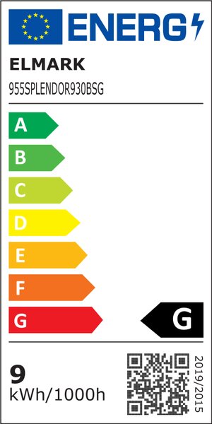 SPLENDOR LED ПЕНДЕЛ 9W 3000K, МЕСИНГ+ОПУШЕНО СИВО
