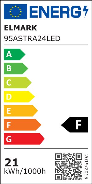 ASTRA LED ПЛАФОН 21W 2700K ХРОМ