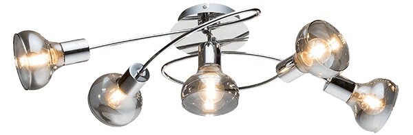 ADDY СПОТ 5XE14 ХРОМ