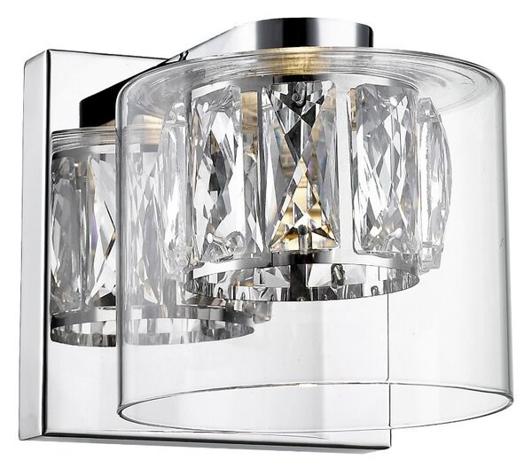 ZUMA LINE LED АПЛИК GEM W0389-01A-B5AC 5W 3000K ХР