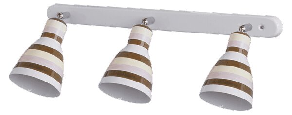 STRIPS СПОТ 3XE27 БЯЛ/КРЕМ/КАФЕ