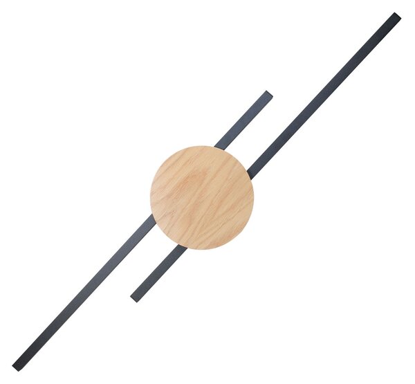 TK LIGHTING LED АПЛИК JAVA 1369 24W 3000K ЧЕРЕН