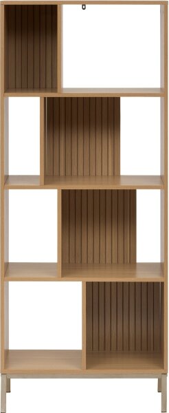 5five - Стелаж за книги GRID 63x159x30 cm кафяв