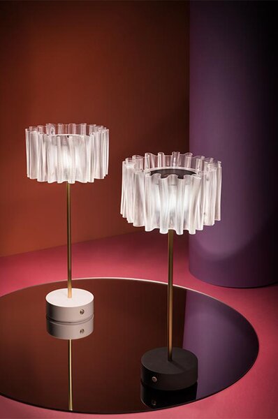 SLAMP НАСТОЛНА ЛАМПА ACCORDEON 1,3W LED 2700K БЯЛ