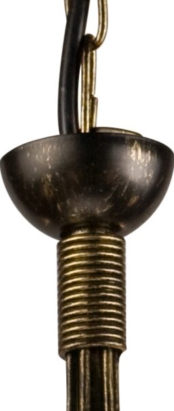 Полилей на верижка DONATO 6xE14/40W/230V