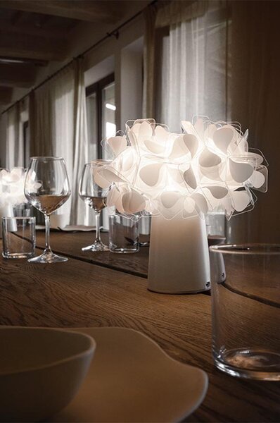 SLAMP НАСТОЛНА ЛАМПА CLIZIA 1,3W LED 2700K БЯЛ
