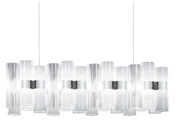 SLAMP ПЕНДЕЛ LA LOLLO 70W LED 2700K БЯЛ