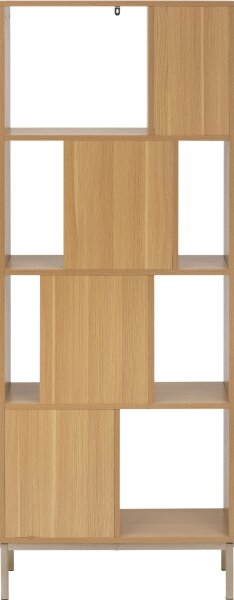 5five - Стелаж за книги GRID 63x159x30 cm кафяв