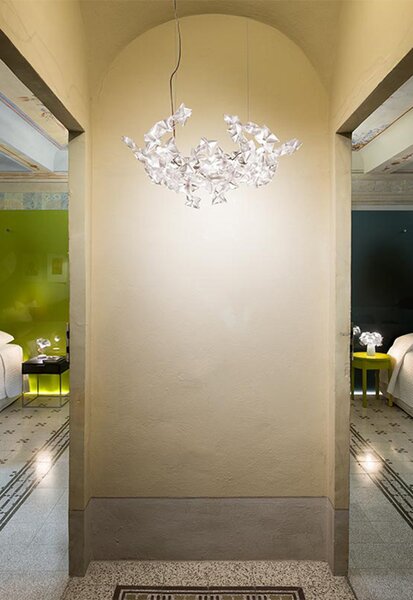 SLAMP ПЕНДЕЛ HANAMI S 5X5W G9 ПРОЗРАЧЕН