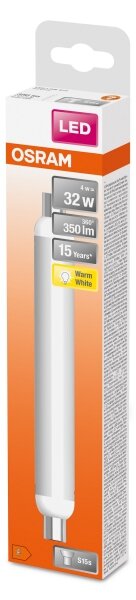 LED флуоресцентна тръба LINE S15s/4W/230V 2700K - Osram