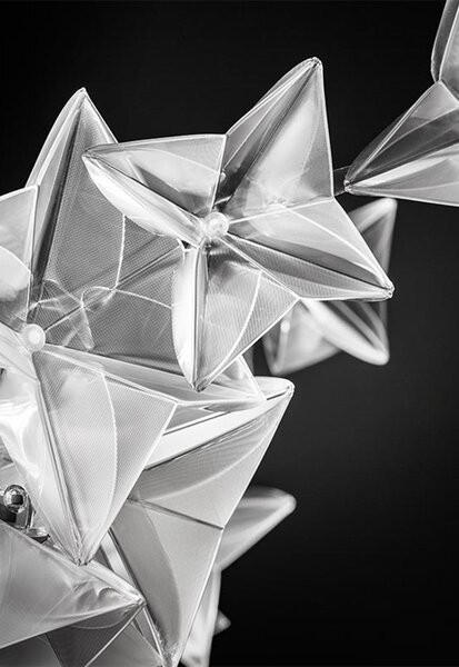 SLAMP ПЕНДЕЛ HANAMI S 5X5W G9 ПРОЗРАЧЕН