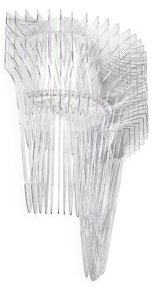SLAMP LED АПЛИК ARIA S 2X6W+1X6W E14 ПРОЗРАЧЕН