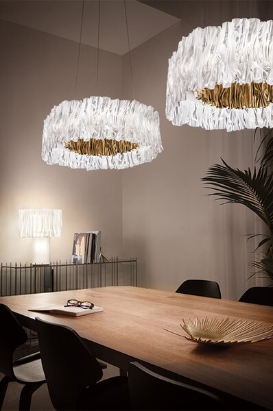 SLAMP НАСТОЛНА ЛАМПА ACCORDEON M 2X12W+1X6W E27 ПР