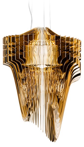 SLAMP ПЕНДЕЛ ARIA S 2X12W+1X7W E27 ЗЛАТО