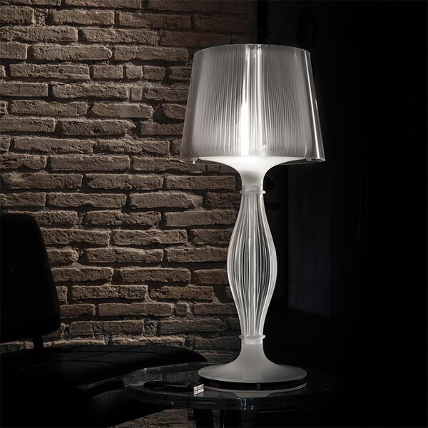 SLAMP НАСТОЛНА ЛАМПА LIZA M 1X12W E27 ПРОЗРАЧЕН