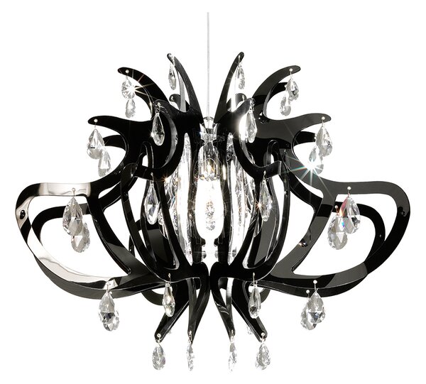 SLAMP ПЕНДЕЛ LILLIBET M 1X12W E27 ЧЕРЕН