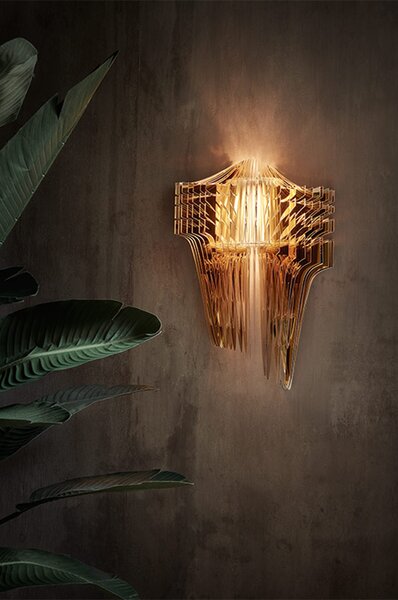 SLAMP LED АПЛИК ARIA S 2X6W+1X6W E14 ЗЛАТО