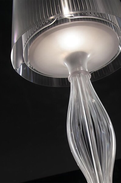 SLAMP НАСТОЛНА ЛАМПА LIZA M 1X12W E27 ПРОЗРАЧЕН