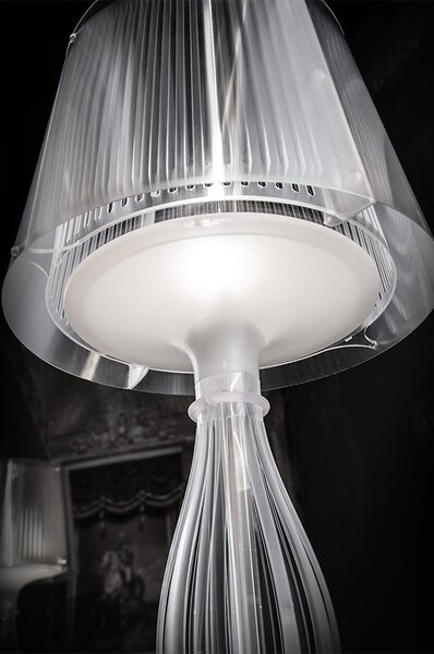 SLAMP НАСТОЛНА ЛАМПА LIZA M 1X12W E27 ПРОЗРАЧЕН
