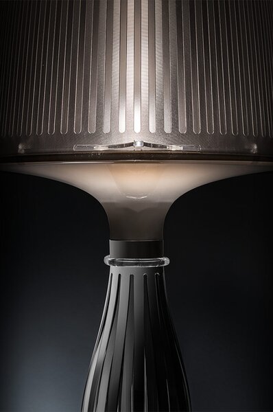 SLAMP НАСТОЛНА ЛАМПА LIZA M 1X12W E27 БЯЛ/ХРОМ