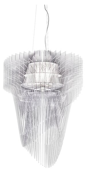 SLAMP ПЕНДЕЛ ARIA S 2X12W+1X7W E27 ПРОЗРАЧЕН