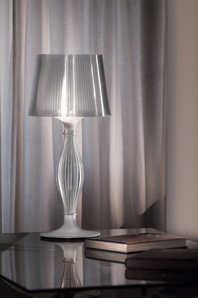 SLAMP НАСТОЛНА ЛАМПА LIZA M 1X12W E27 ПРОЗРАЧЕН