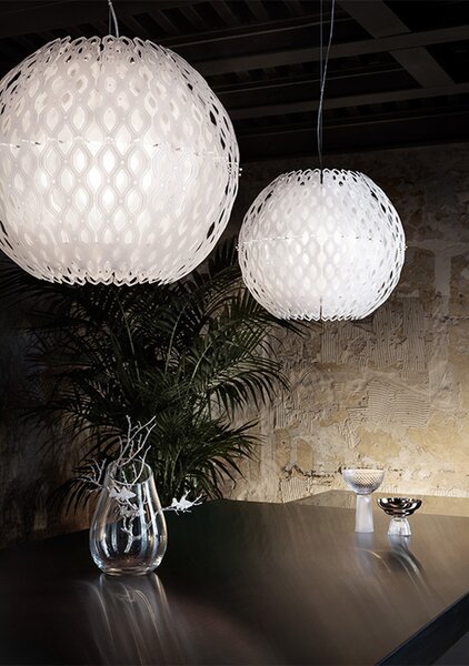 SLAMP ПЕНДЕЛ CHARLOTTE M M 4X12W E27 БЯЛ