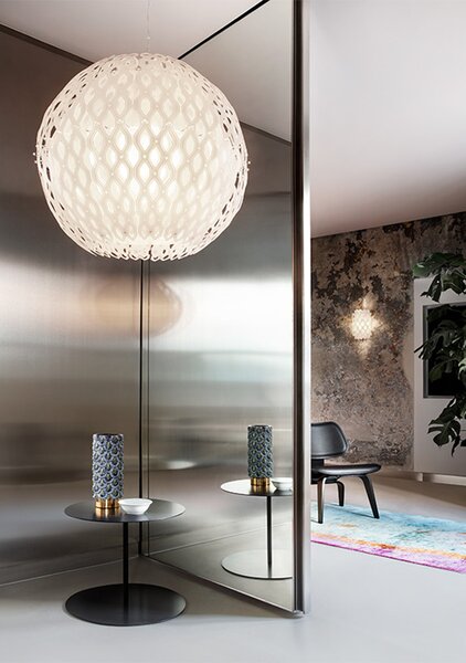 SLAMP LED АПЛИК CHARLOTTE M 1X12W E27 БЯЛ