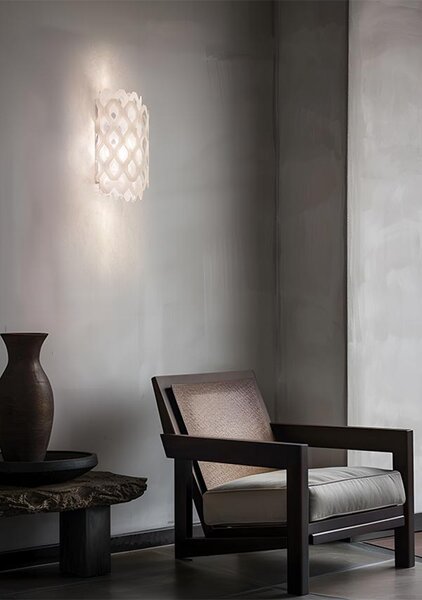 SLAMP LED АПЛИК CHARLOTTE M 1X12W E27 БЯЛ