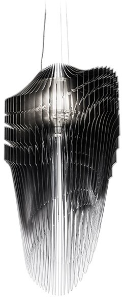 SLAMP ПЕНДЕЛ AVIA S 2X12W+1X7W E27 ЧЕРЕН